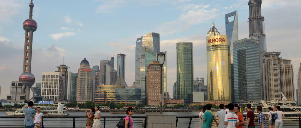 Chinas Megacity Schanghai