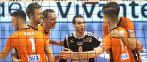 Die Volleys brauchen einen Sieg gegen Lüneburg, um ins Halbfinale einzuziehen.