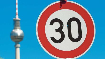 Tempo-30-Zonen sind umstritten.
