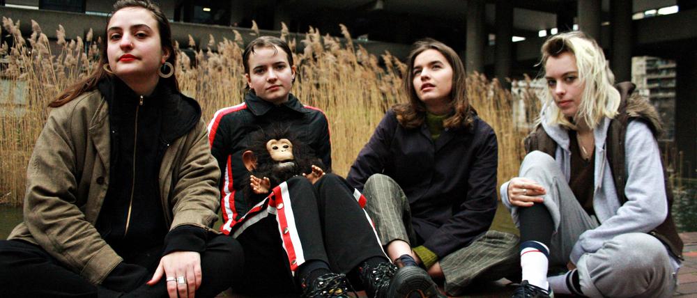 Die Band Goat Girl aus London.