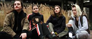 Die Band Goat Girl aus London.