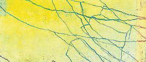 Lebenslinien. Paco Knöllers Gemälde „H457“ stammt aus dem letzten Jahr.