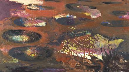 Kraterlandschaft. Bild aus Rufina Santanas Serie "Paisaje intimo".