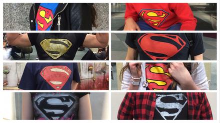 Ikone. Das Superman-S ist heute für viele Fans ein Symbol.