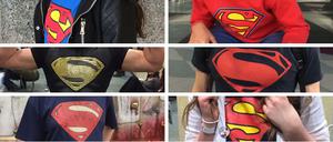 Ikone. Das Superman-S ist heute für viele Fans ein Symbol.