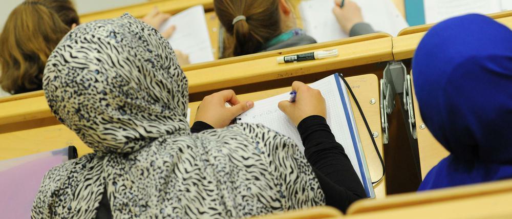 Religion im Hörsaal. Eine Ausbildung für islamische Geistliche gibt es an der HU bislang noch nicht.