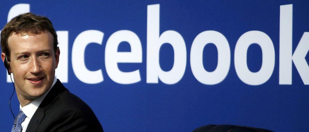 Facebook-Chef Mark Zuckerberg.