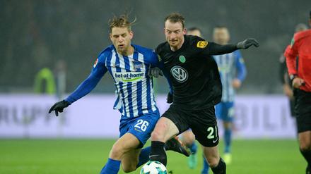 Arne Maier hat sich über die Europa League bei Hertha festgespielt. 