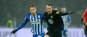 Arne Maier hat sich über die Europa League bei Hertha festgespielt. 