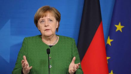 Bundeskanzlerin Angela Merkel (CDU)