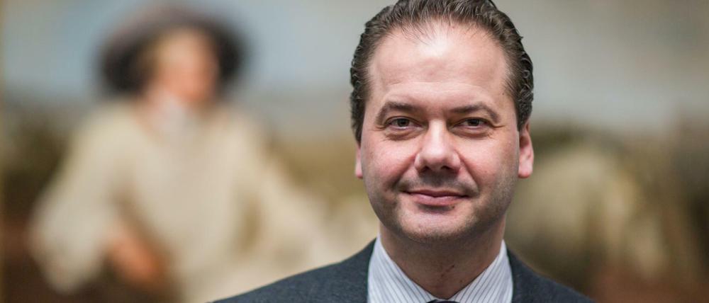 Der Kurator und Museumsdirektor Max Hollein