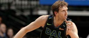 Für Dirk Nowitzki ist die Spielzeit vorbei.