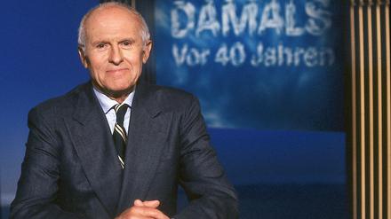 Der ZDF-Moderator Carl Weiss.