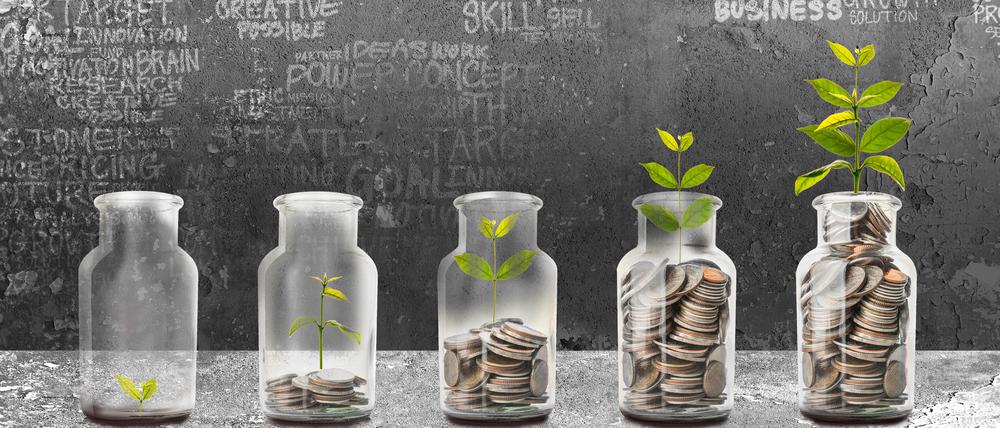 Das Geld kann sich sehr vermehren.