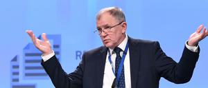 EU-Gesundheitskommissar Vytenis Andriukaitis am Mittwoch in Brüssel.