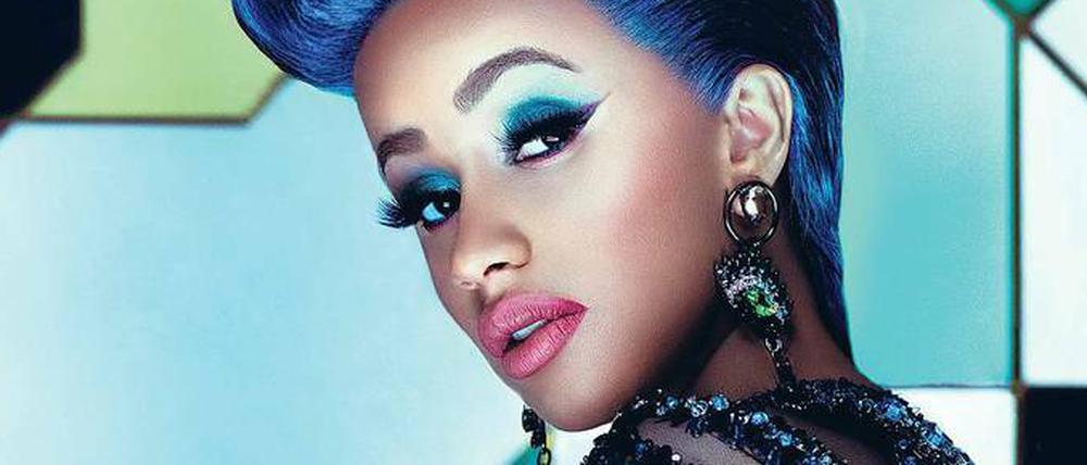 Die US-amerikanische Rapperin Cardi B, 25.