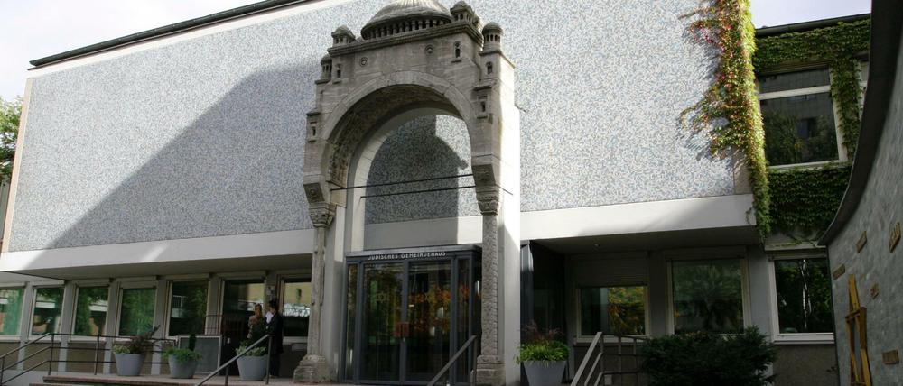 Jüdisches Gemeindehaus in der Fasanenstraße