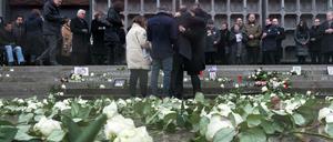 Gedenkstätte an der Gedächtniskirche auf dem Breitscheidplatz 