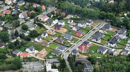 Eine Stadtrandsiedlung im Süden von Berlin. (Archiv)