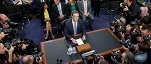 Im Blickpunkt: Facebook-Gründer Mark Zuckerberg