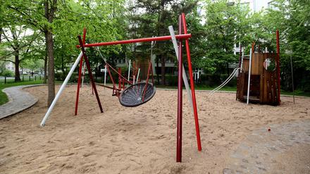 Ein Spielplatz in Berlin-Schöneberg