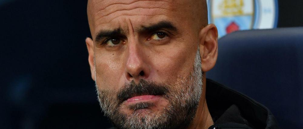 Raus mit Manchester City: Pep Guardiola