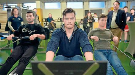 Zieh' durch: Seit 2017 stehen im "Kraftklub" des Hochschulsports die High-Tech-Geräte von AUGLETICS, die im Ideenwettbewerb ausgezeichnet wurden.