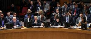 Der UN-Sicherheitsrat diskutiert am Montagabend über einen mutmaßlichen Giftgasangriff in Syrien.