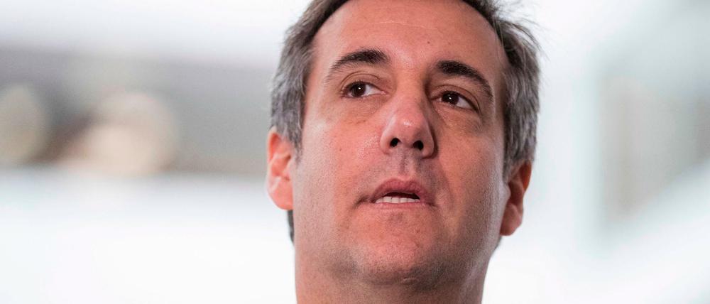 Unter Druck: Michael Cohen, der Anwalt von US-Präsident Trump