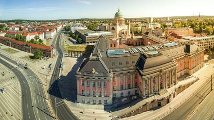 Der brandenburgische Landtag in Potsdam.