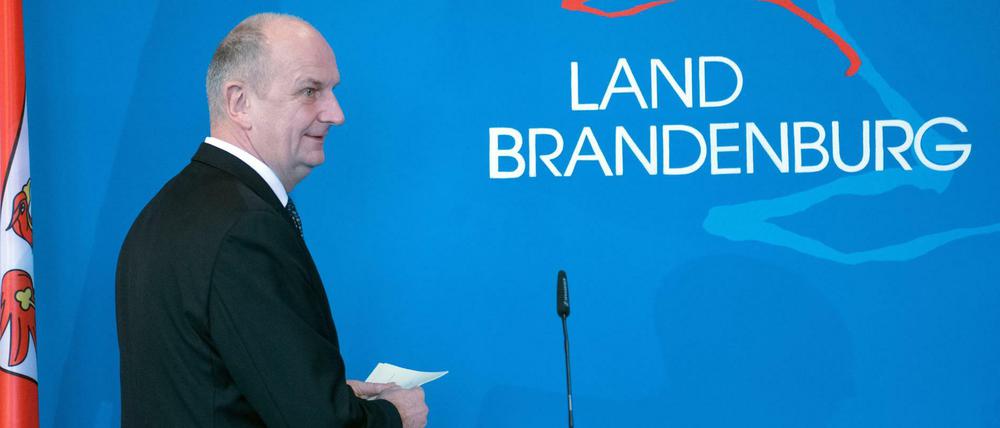 Wie lang ist das noch seine Bühne? Dietmar Woidke, Ministerpräsident von Brandenburg, SPD.
