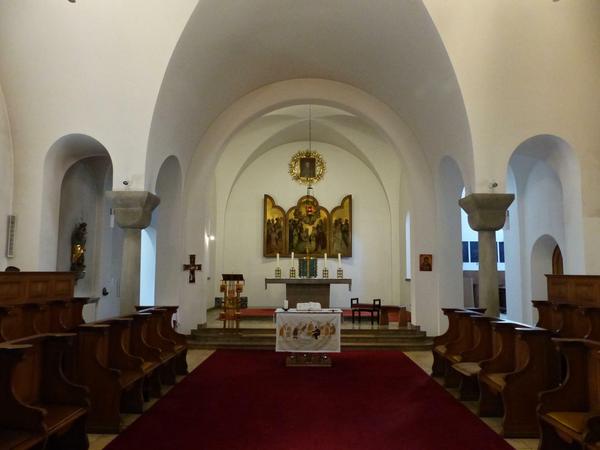 Das Innere der Klosterkirche.