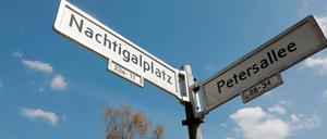 Die Petersallee soll umbenannt werden.
