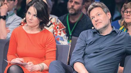 Wollen zuhören: Die Grünen-Chefs Annalena Baerbock und Robert Habeck.