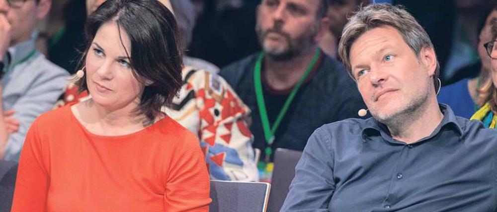 Wollen zuhören: Die Grünen-Chefs Annalena Baerbock und Robert Habeck.