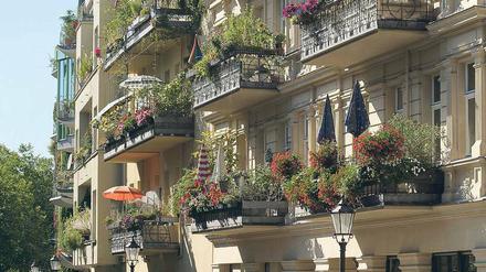 Kleinod in der Stadt. Der Balkon ist für viele ein wichtiger Rückzugsort – auch hier in Kreuzberg. 