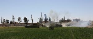 Russland unterstützt Assads Vormarsch in Syrien nicht nur mit Militärtechnik.