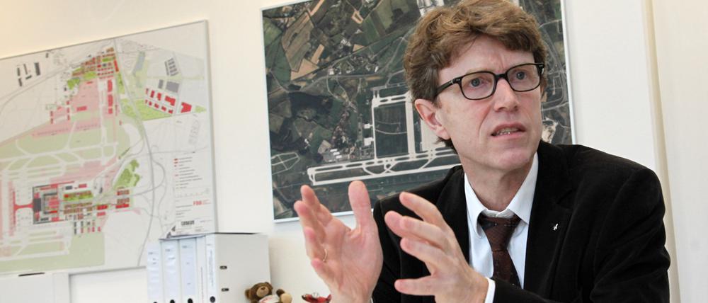 BER-Geschäftsführer Engelbert Lütke Daldrup hat selbst nicht viel Zeit zum Fliegen.