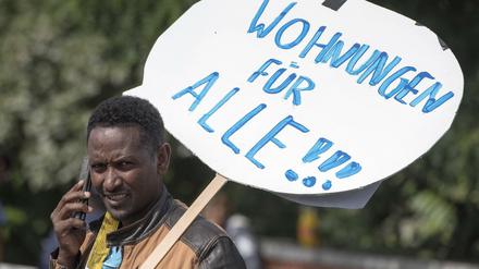 Flüchtlinge brauchen menschenwürdigen Wohnraum.