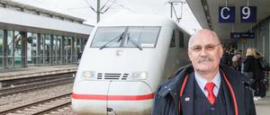 Hartmut Dreßler hat den Wettbewerb "Eisenbahner mit Herz" gewonnen.