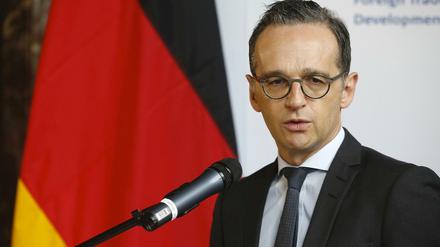 Bundesaußenminister Heiko Maas (SPD).