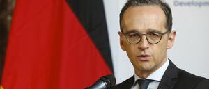 Bundesaußenminister Heiko Maas (SPD).