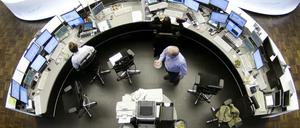 Das Handelsparkett der Frankfurter Börse.