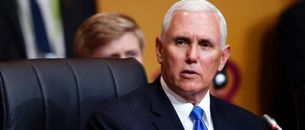 US-Vizepräsident Mike Pence.