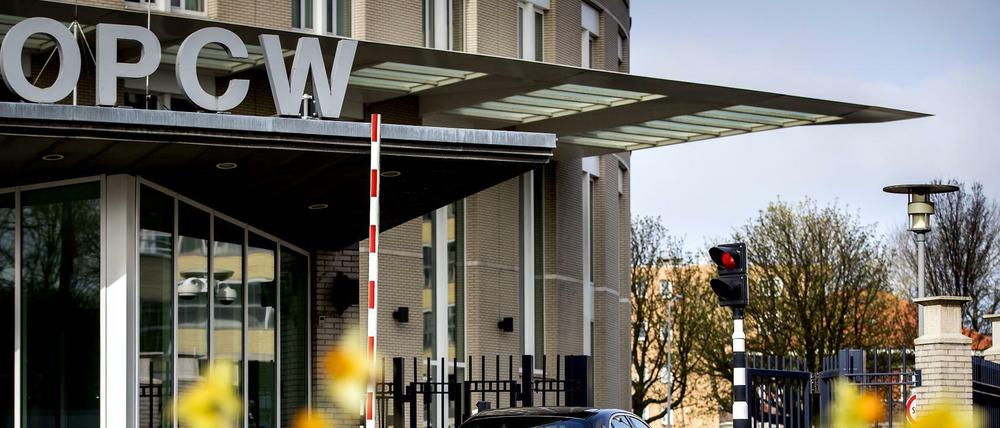 Der Sitz der Organisation für ein Verbot der Chemiewaffen (OPCW) in Den Haag.