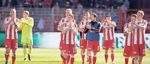 Die Profis des 1. FC Union wollen nicht reden, sondern sich nur noch auf den Sport konzentrieren.