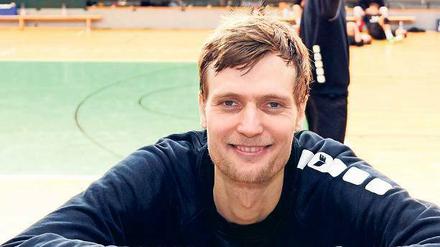 Kapitän Robert Kromm hat gut lachen: Seine BR Volleys sind seit dem Hinspiel gegen die Rein-Main Volleys wieder in Topform.
