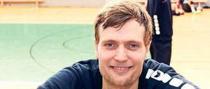 Kapitän Robert Kromm hat gut lachen: Seine BR Volleys sind seit dem Hinspiel gegen die Rein-Main Volleys wieder in Topform.