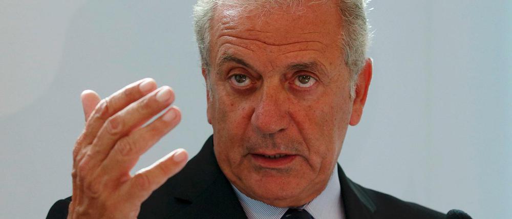 EU-Migrationskommissar Dimitris Avramopoulos trifft Innenminister Seehofer am Donnerstag in Berlin.