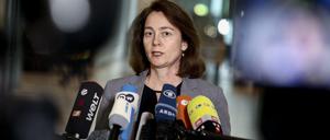 Katarina Barley (SPD), Bundesjustizministerin, sieht die Rapper auch als Erscheinung von Antisemitismus.